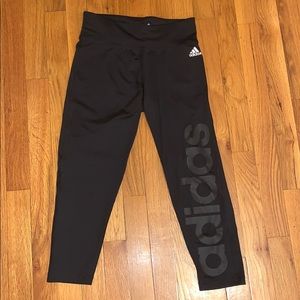 Adidas active wear capri length leggings